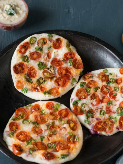 Onion Tomato Uttapam